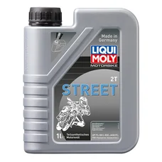 HUILE MOTEUR 2 TEMPS LIQUI MOLY SCOOTER STREET 2T  (1 L)  SEMI-SYNTHETIQUE
