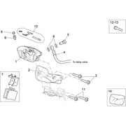 Pince frein arrière