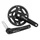 PEDALIER VTT SHIMANO 9/10V. CUES U4000 NOIR 170mm 46-30 DTS (INTEGRE)