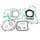 COMPLETE ENGINE GASKET SET "PIAGGIO GENUINE PART" 500 MP3, BEVERLY, X10/GILERA 500 FUOCO  -497587-