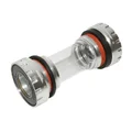 MANIVELLES VTT SUNRACE 11/12V. MX ALU NOIR 175mm AXE INTEGRE POUR MONO DIAM. 96mm (SANS PLATEAU) AVEC CUVETTES (PEDALIER SANS PLATEAU AUSSI COMPATIBLE 10V.)