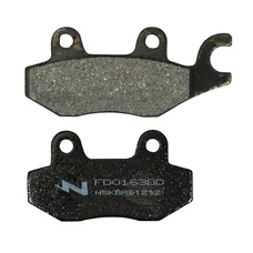 BRAKE PADS NEWFREN FOR MBK 50 X-POWER 1990>2002 Front  YAMAHA 50 TZR 1990>2002 Front  HONDA 125 CB F 2015> Front  SUZUKI 125 UH BURGMAN 2015> Front   (FD0163BD)  (OFF ROAD ORGANIC)