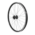 WHEEL FOR MTB 24 - FRONT - KARGO /E-BIKE - DISC ALU DOUBLE WALLLED - SHIMANO HUB M475 DISC 6 HOLES - BLACK - QUICK RELEASE - Reinforced - Stainless spokes.