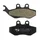 BRAKE PADS NEWFREN FOR APRILIA 50 RS 2000>2005 Front   125 PEGASO 1992>1999 Front  DERBI 50 SENDA DRD RACING 2005> Front  YAMAHA 50 DT X SM 2004>2011 Front   (FD0195BT)  (TOURING ORGANIC)