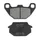 BRAKE PADS -POLINI FOR KYMCO 50 MAXXER, 125-150 PEOPLE, 125-150 AGILITY, 125 SUPER 8, 200 AGILITY, SYM 125 JOYRIDE 2005>2014  (174.0049)  (ORIGINAL)