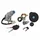 IGNITION SWITCH FOR 50 cc CHINESE SCOOTS (10" and 12" wheels  -P2R-