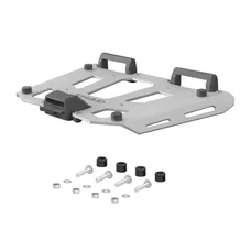 PLATINE A POUR TOP CASE SHAD ALUMINIUM GRIS AVEC KIT VISSERIE COMPATIBLE GAMME TERRA TR55/TR48/TR37 ET LES SH59X/SH58X/SH50/SH48  (D1BTRPA)
