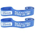 FOND DE JANTE VELOX PVC ROUE 24'' CARGO / LONGTAIL EN 25mm (VENDU PAR 2 EN BOITE)