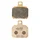BRAKE PADS -POLINI FOR YAMAHA 125 XMAX 2006> Rear/ MBK 125 SKYCRUISER 2006> Rear/ PIAGGIO 400-500 BEVERLY Front/AR / SUZUKI 125 BURGMAN 2007> Rear (174.2035)  (SINTERED)