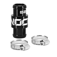 ADAPTATEUR/RACCORD DE DURITE DE REFROIDISSEMENT AVEC EMPLACEMENT POUR SONDE DE TEMPERATURE VOCA T-LINK 22mm 1/8" NOIR