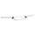 GUIDON 50 A BOITE ORIGINE POUR RIEJU 50 MRT PRO, SMX PRO ALU CHROME (OEM 0/000.170.0550)