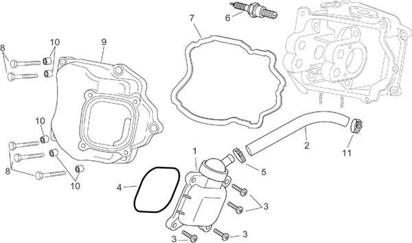 Soupape reniflard huile