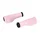 POIGNEE CITY HERRMANS NUCORE TOWN ERGONOMIQUE AVEC LOCK-ON ROSE CLAIR L 130 mm DIAM 22 mm  (PAIRE SUR CARTE)