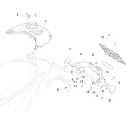 Couvercle arrière - Pare-boue