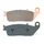 BRAKE PADS SET (2 pads) CL BRAKES FOR KYMCO 125-300 DOWNTOWN 2010> Front  250 XCITING 2004> Front  300 XCITING 2008> Front  500 XCITING 2004> Front+Rear  -  (3003 MSC)