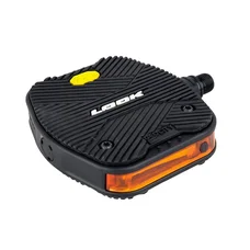 PEDALE CITY LOOK GEOVISION LUMINEUSES RECHARGEABLE USB GRIP VIBRAM NOIR (PAIRE)