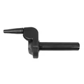 THROTTLE HANDLE FOR MOTORBIKE/SCOOTER/MOPED DOMINO 0550 BLACK WITHOUT GRIPS