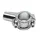 COLLIER/COCOTTE DE RETROVISEUR REPLAY ALU CHROME FILETAGE D 8 PAS A DROITE
