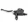BRAKE MASTER CYLINDER FOR YAMAHA 50 AEROX/MBK 50 NITRO - LEFT -BLACK/SILVER  -P2R-