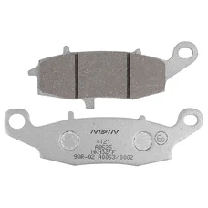 PLAQUETTE DE FREIN NISSIN POUR KAWASAKI 650 ER-6N 2006>2016 AV / SUZUKI 125 VAN VAN 2002>2012 AV, 650 SV 1999>2018 AV, 650 DL V-STROM 2004> AV, 650 SV 1999> AV DROIT (A0525) (SEMI METAL)  -ECE R90-
