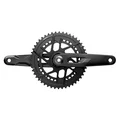 PEDALIER ROUTE SRAM 12V. RIVAL E1 ALU GRAVEL AXE INTEGRE DUB 170mm 46-33dts ENTRAXE PLATEAUX 107mm (SANS CUVETTES)