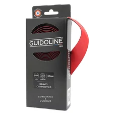 RUBAN DE GUIDON / CINTRE VELOX GRAVEL COMFORT 2,5mm ROUGE - GUIDOLINE