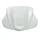 COUVERCLE DE RESERVOIR ORIGINE PIAGGIO APRILIA 1000 RSV4 2013>2014 BLANC GLAM  -B04454700BM-