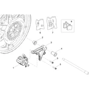 Pince frein arrière