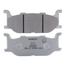 PLAQUETTE DE FREIN NISSIN POUR YAMAHA 500 TMAX 2001>2003 AV, 400 MAJESTY 2004 AV / MBK 400 SKYLINNER 2004 (2P-233NS) (SEMI METAL)