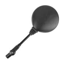 RETROVISEUR MOTO / QUAD / SCOOT /VELO UNIVERSEL REPLIABLE NOIR (AVEC COLLIER) (HOMOLOGUE CE) -P2R