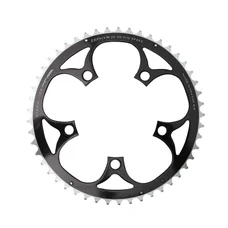 PLATEAU ROUTE 5BRA D.110 TA ZEPHYR 48DTS EXTERIEUR NOIR ALU 7075 TYPE SHIMANO 9/10V.