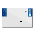 BANDE PLAQUE MOTO 210x130 POUR PVC VIERGE DEP. 56/EURO (VENDU A L'UNITE)