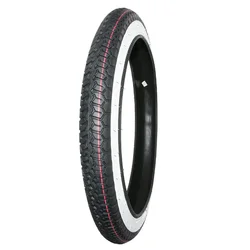 PNEU CYCLO 16''  2.25-16 (2 1/4-16) MITAS B8 FLANCS BLANCS TT 38J REINF