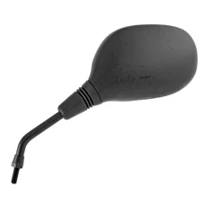 MIRROR FOR MBK 50 BOOSTER 1996>2003 / YAMAHA 50 BW'S 1996>, 50 AEROX 2009>  BLACK LEFT (OE 4SBF62800000) (EC APPROVED)  -SELECTION P2R-
