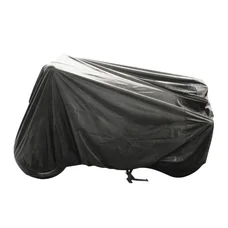 PROTECTIVE COVER FOR SCOOT/MOTORBIKE-  BLACK 100% WATERPROOF- L188x102x115 (PVC+POLYESTER/STRAINING CLAMPS FOR SAFETY LOCK)