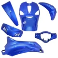KIT CARROSSERIE MAXISCOOTER ORIGINE PIAGGIO 50-125 LIBERTY DELIVERY 2009>2013  BLEU 280 (KIT 6 PIECES)  -1R000115-