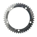 CHAINRING FOR TRACK BIKE- 5 Arms- 44T.Ø 144 ALUMINIUM SILVER 7075 FOR CHAIN 3.17mm (1"1/8) STRONGLIGHT