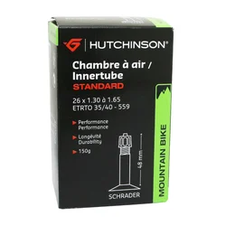 CHAMBRE A AIR VELO 26 x 1.30-1.65 HUTCHINSON VALVE STANDARD 48mm 150g