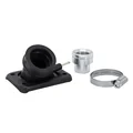 PIPE ADMISSION 50 A BOITE ADAPTABLE MINARELLI 50 AM6/YAMAHA 50 TZR/RIEJU 50 RR/APRILIA 50 RS, RX DIAM CARBURATEUR 20/26mm  (VENDU A L'UNITE)  -ATHENA-