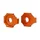 CHAIN TENSIONER FOR KTM 125 DUKE ALU CNC ANODIZED ORANGE (PAIR) - AVOC -
