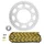 CHAIN AND SPROCKET KIT FOR APRILIA 50 RX,SX 2006>2011  420  11x53 (BORE Ø 105mm) (OEM SPECIFICATION)  -AFAM-