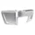 CACHE/COUVERCLE COFFRE AVANT ORIGINE PIAGGIO 50 SXR APRILIA 2021> GRIS -SP1B007698HL-