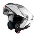 CASQUE MODULABLE MT ATOM 2 SV DOUBLE ECRANS UNI BLANC BRILLANT L (ECE 22.06 P/J)