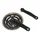 PEDALIER VTT P2R 7/8V. NOIR 150mm 42-32-22 AVEC PARE-CHAINE (BOITIER 118-122mm)