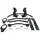 FRAME REINFORCEMENT KIT "PIAGGIO GENUINE PART"  -1E000735-