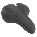 SELLE CITY NEWTON MODERATE A MEMOIRE DE FORME NOIR 247X203MM RAIL ACIER