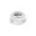 ECROU 6 PANS EPAULE M8 ACIER (SACHET DE 10 PIECES) -SELECTION P2R