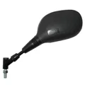 MIRROR FOR MAXISCOOTER SUZUKI 125 BURGMAN 2002>2013 LEFT BLACK (CEE APPROVED)  -SELECTION P2R-