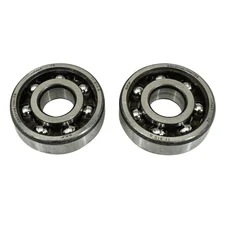 BEARING FOR CRANKSHAFT+SEALS - TPR HIGH PERFORMANCE- FOR 50cc MOTORBIKE - TOP PERF FOR MINARELLI 50 AM6/MBK 50 X-POWER/YAMAHA 50 TZR/PEUGEOT 50 XPS, XR6/RIEJU 50 RS1, SMX/BETA 50 RR (KIT)