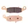 BRAKE PADS SET (2 pads) CL BRAKES FOR KAWASAKI 650 ER-6N 2006>, 650 VERSYS 2007>, 1100 ZEPHIR 1997>, VN 1500 Front / SUZUKI GSX 600 F, 650 V-STROM Front  - (2384 RX3 TOURING SINTERED)